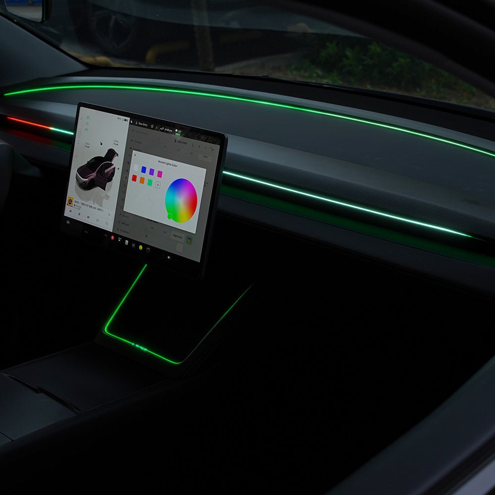 TESERY NeuroLight丨Model 3/Y Dashboard RGB Lights with Integrated BSD System Tesery Official Store
