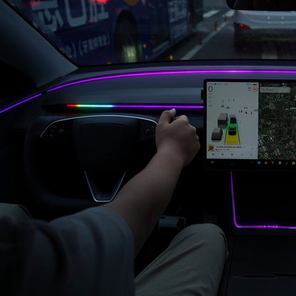 TESERY NeuroLight丨Model 3/Y Dashboard RGB Lights with Integrated BSD System Tesery Official Store