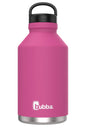 Trailblazer Insulated Stainless Steel Growler with Wide Mouth Lid, 64 Oz., Rubberized, Pink