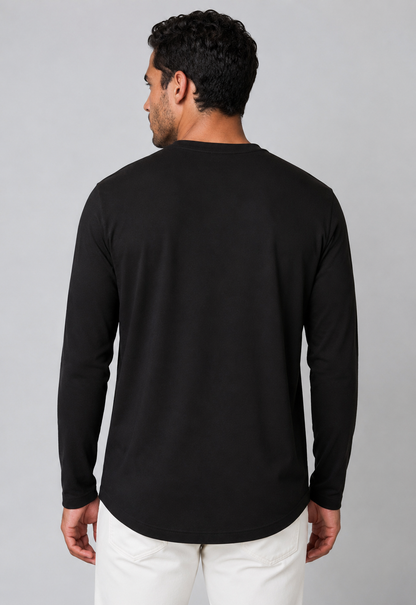 Buki Cinqo Long Sleeve Tech Tee - Black Buki