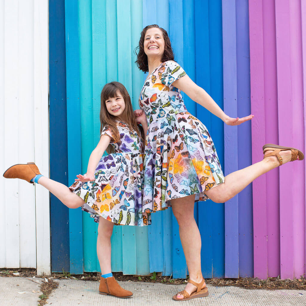 Butterfly Evolution Super Twirler Dress with Pockets Princess Awesome & Boy Wonder