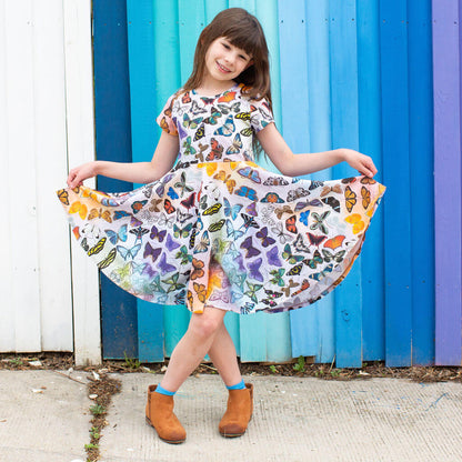 Butterfly Evolution Super Twirler Dress with Pockets Princess Awesome & Boy Wonder