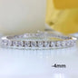 High Carbon Diamond Bracelet in 925 Silver