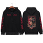 Printed Zipper Sweater Unisex Hoodie Coat FitiqueFit