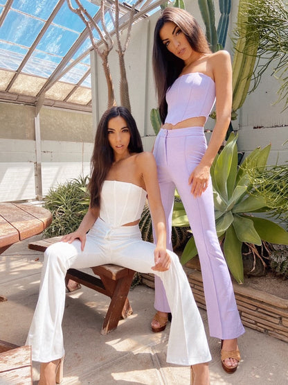 Opulence Flare Pantset Porshia By Porshia Banks