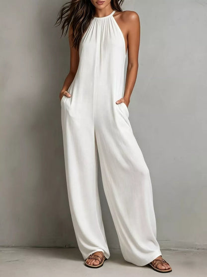 Sleeveless Wide Leg Jumpsuit New Era Fashion LLc