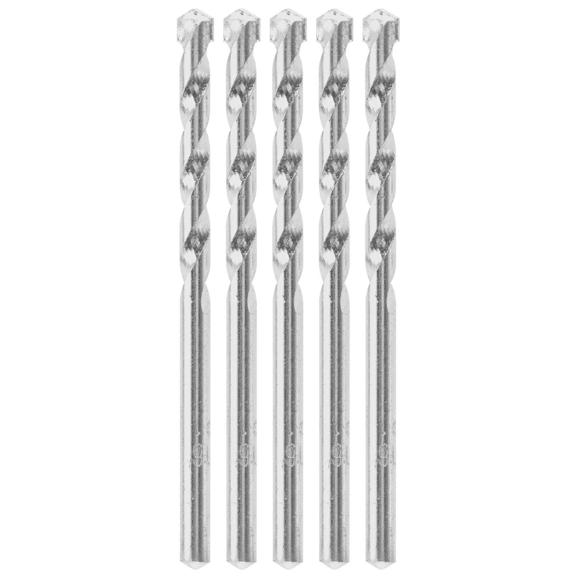 BOSCH BM5207 5 pc. 3/16 In. X 2 In. X 3 In. Fast Spiral Rotary Masonry Drill Bits VM Hardware
