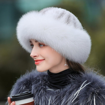 Women’s Outdoor Warm Fur Hat – Winter Cold-Weather Protection Hat FitiqueFit