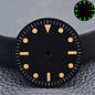 39.5MM Men'S Vintage Case Sapphire Glass FIT NH35 NH36 Movement for Retro Watch Case Watch Strap Watch Accessories