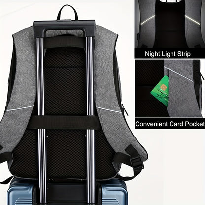 Men's Anti-theft Laptop Backpack, Travel Large Capacity Business Bag Shoulder Bag NovaCart