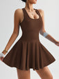Women’s High Waist Yoga Dress FitiqueFit
