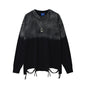 Handsome Washed-look Ombre Necklace Loose-fit Bottoming Shirt Top New Era Fashion LLc
