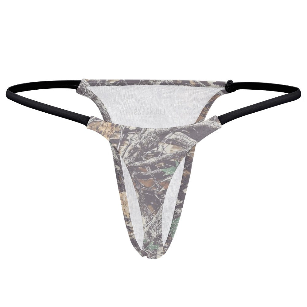 Faded Camo Yoga Thong Luckless Outfitters