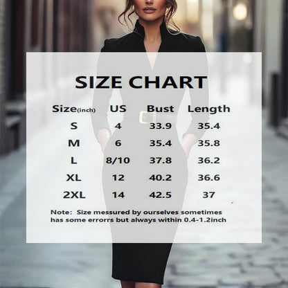 Women’s Black Bodycon Midi Dress FitiqueFit