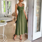 Leisure Vacation Style  Sling Dress Grayceful LLC