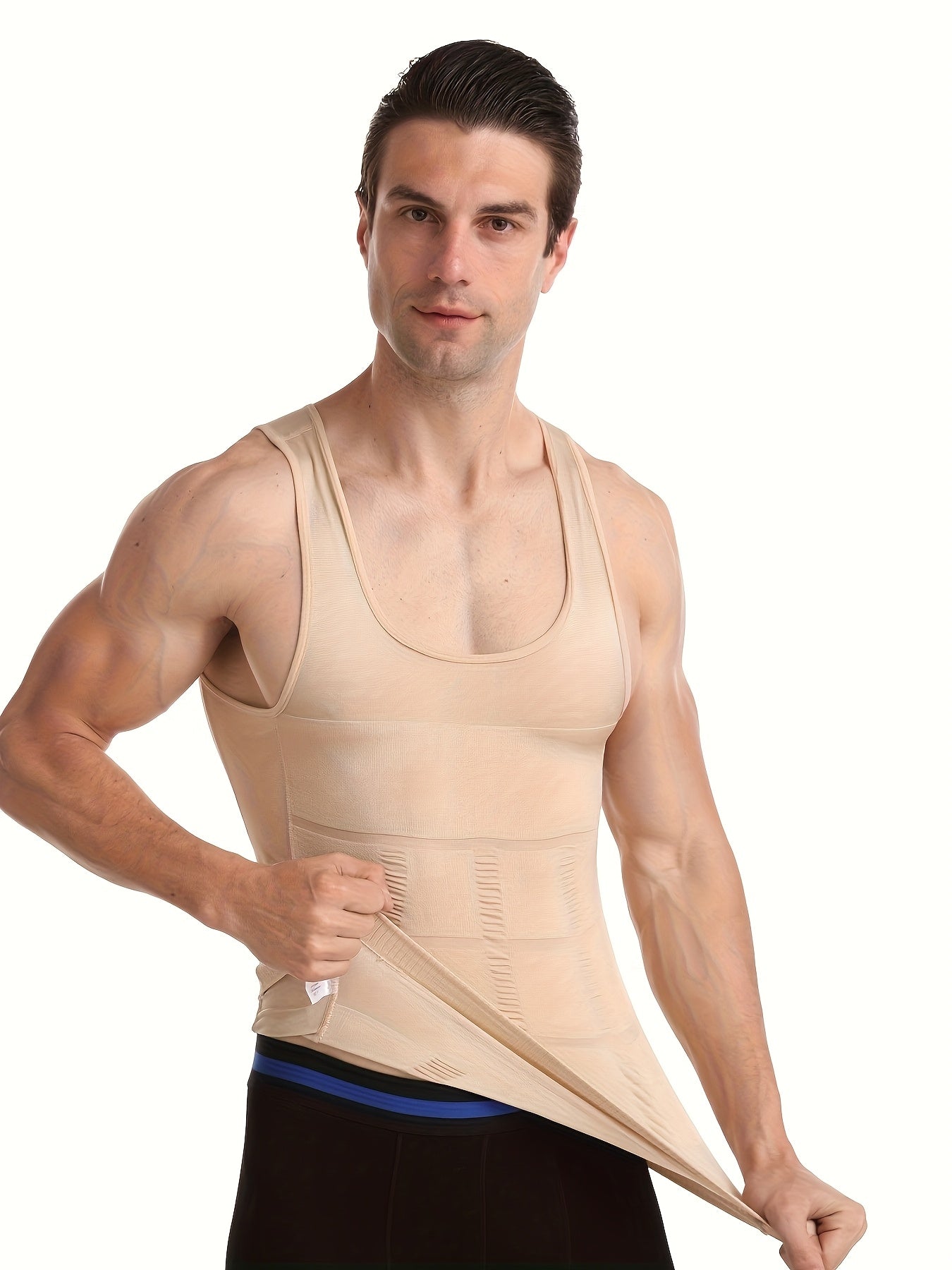 Men's Compression Body Shaper Tank Top, Slimming Vest NovaCart