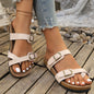Buckled Strap Sandals New Era Fashion LLc