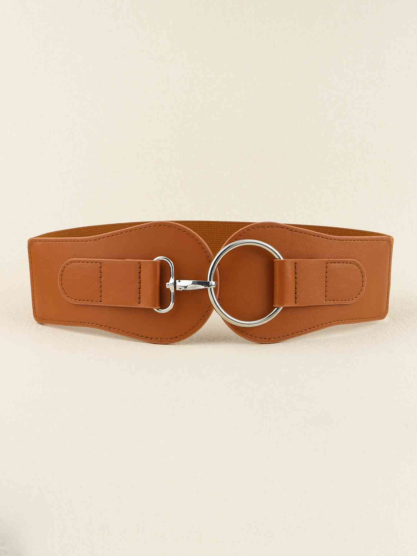 Elegant Fashion PU Elastic Wide Belt – Adjustable Comfort Fit See size chart under “more details” The Fashion Celestial