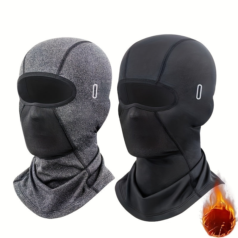 Breathable & Warm Motorcycle Riding Neck Gaiter • Adjustable Ear Loops • Full Face Coverage for Winter, Skiing, And Street Bikes • Skiing Accessory • Sleek Design • Flexible Fit NovaCart