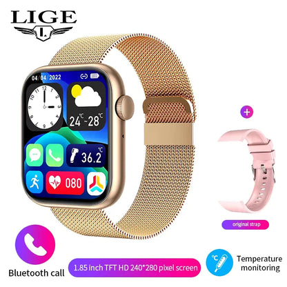 Revolutionary 2025 Smart Watch: Wireless Charging, Bluetooth Calls & Customizable Fitness Tracker for Men and Women