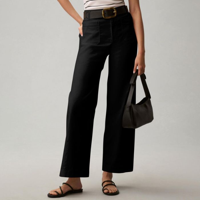 Plus Size High Waisted Slimming Solid Color Suit Pants FitiqueFit