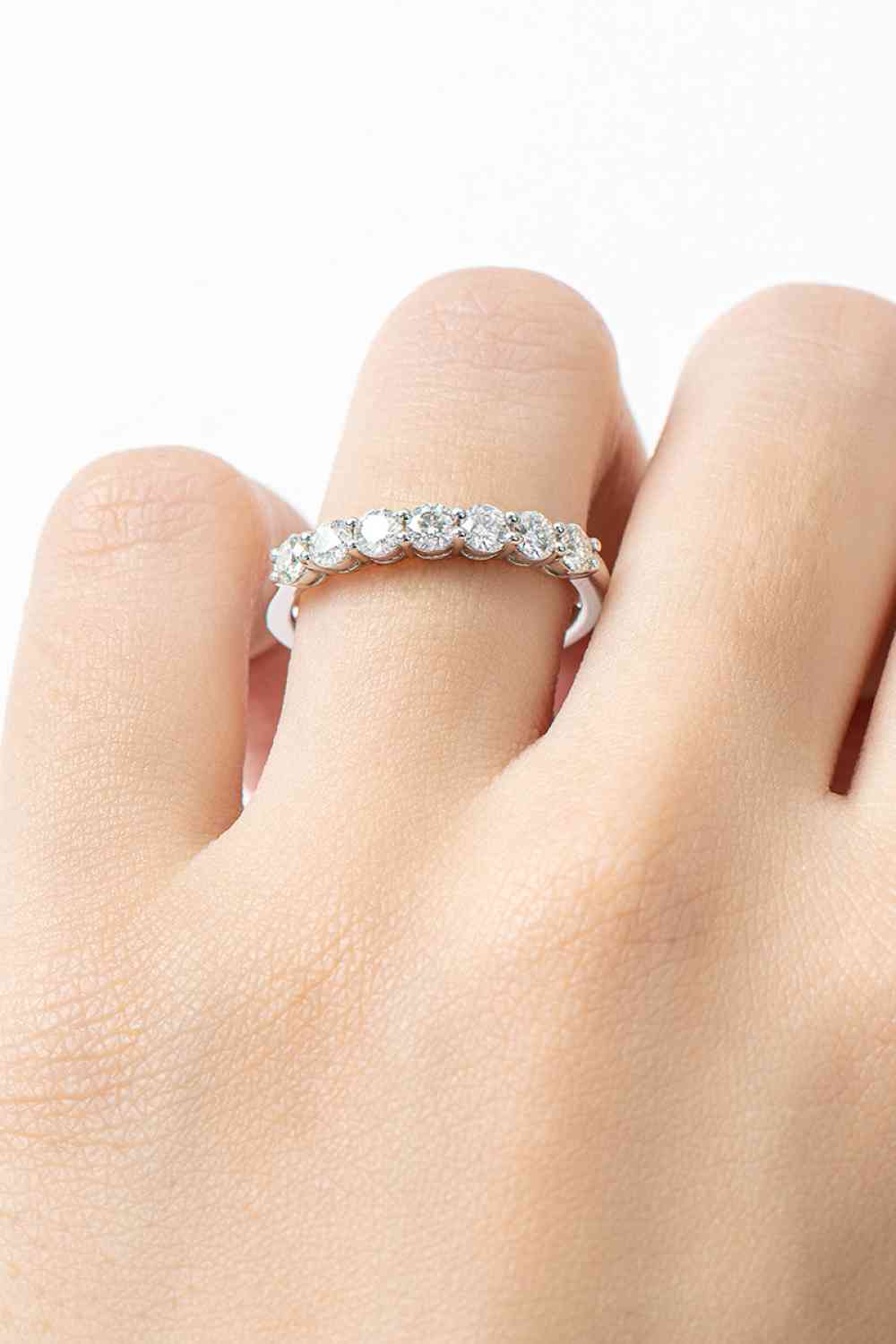 Can't Stop Your Shine Moissanite Ring – Elegant Minimalist Design See size chart under “more details” The Fashion Celestial