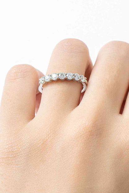 Can't Stop Your Shine Moissanite Ring – Elegant Minimalist Design See size chart under “more details” The Fashion Celestial