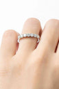 Can't Stop Your Shine Moissanite Ring – Elegant Minimalist Design See size chart under “more details” The Fashion Celestial