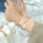 Layerlight Chain Bracelet Ivory Embers