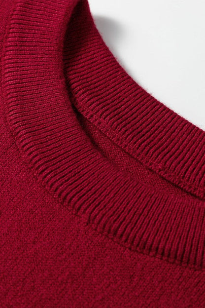 Solid Crewneck Cap Sleeve Knit Sweater Shop Style & More | Fresh Looks, Everyday Deals & Free Shipping
