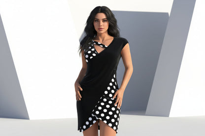 Women's Sleeveless Collar With Unique Design shirt Top FitiqueFit