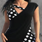 Women's Sleeveless Collar With Unique Design shirt Top FitiqueFit