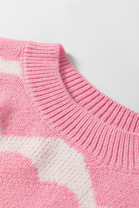 Valentine Heart Drop Shoulder Sweater Shop Style & More | Fresh Looks, Everyday Deals & Free Shipping