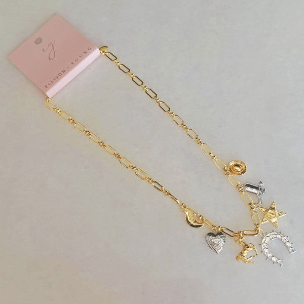 Wild Western Multi Charm Necklace Shop Style & More | Fresh Looks, Everyday Deals & Free Shipping