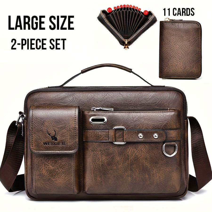 Men's Single-Shoulder Bag, Crossbody Bag, Business Messenger Bag, Shoulder Bag, Handbag, Casual Bag for Men NovaCart