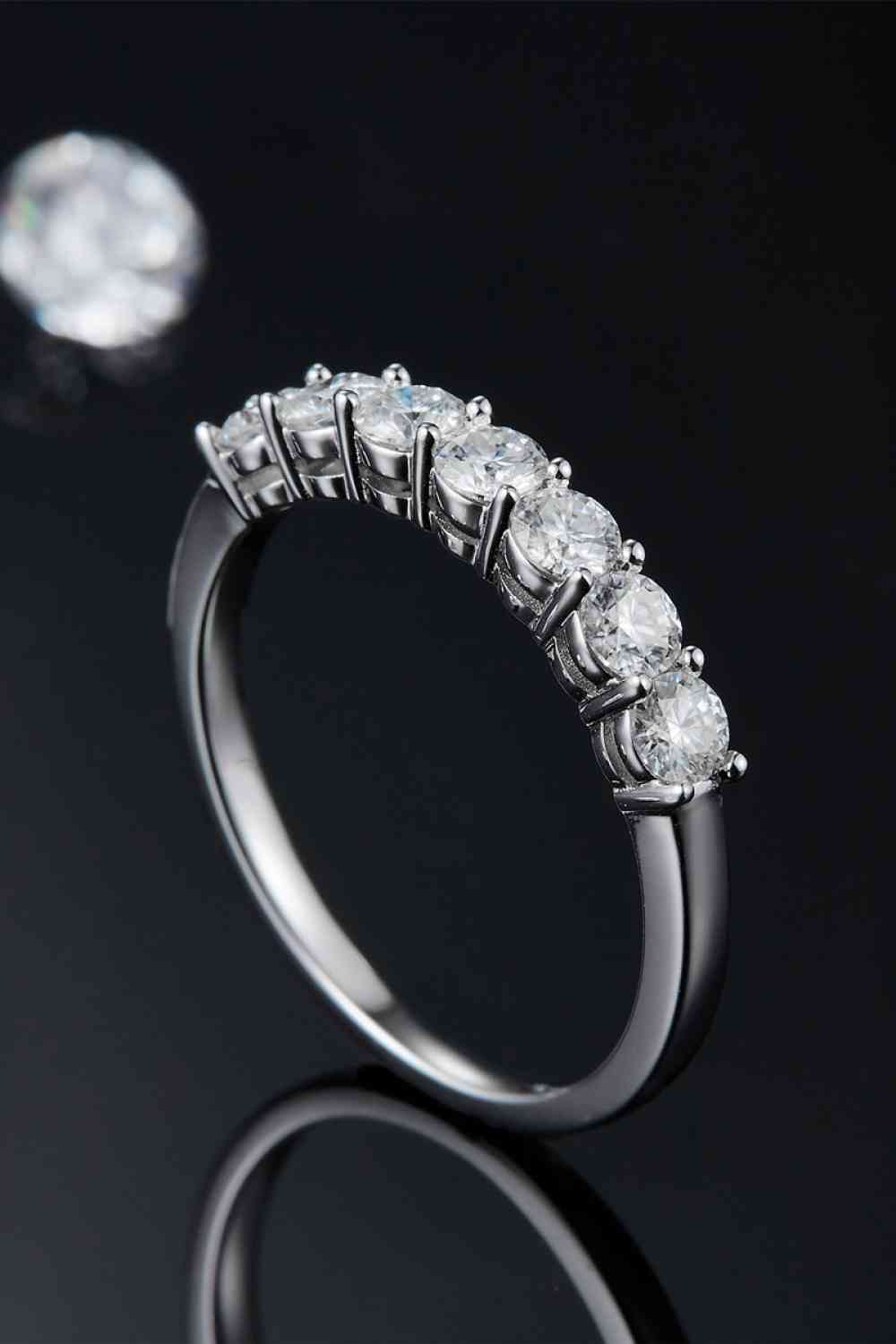 Can't Stop Your Shine Moissanite Ring – Elegant Minimalist Design See size chart under “more details” The Fashion Celestial
