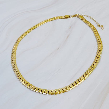 Flat And Bold Chain Necklace Shop Style & More | Fresh Looks, Everyday Deals & Free Shipping
