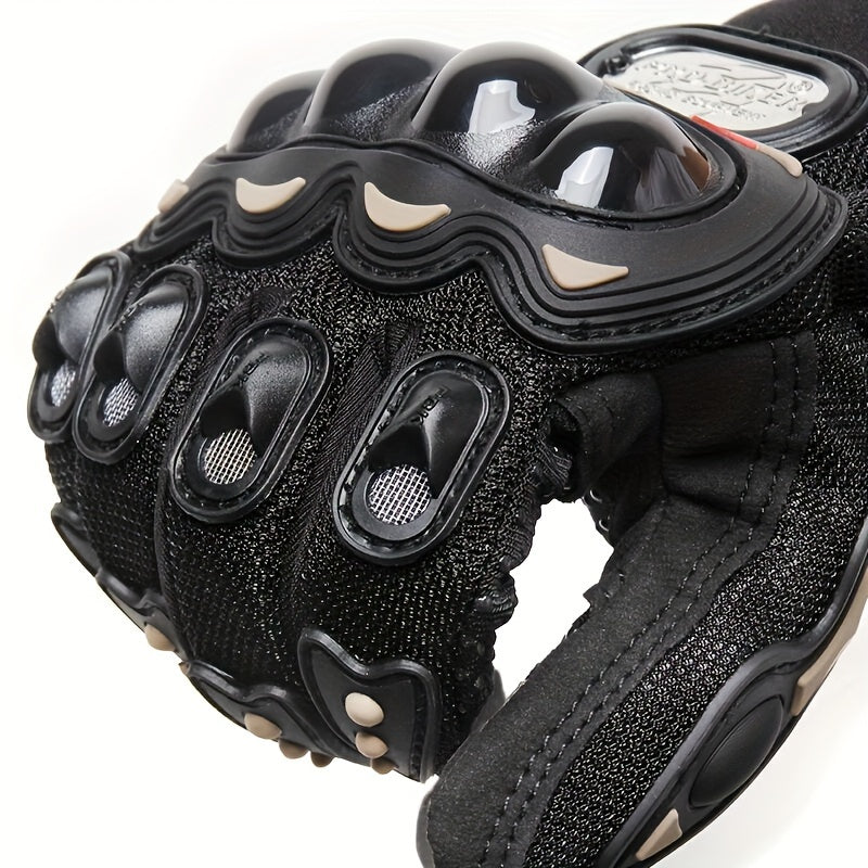 Suitable For Motorcycles, Road Bikes, Off-road Motorcycles, Spring, Summer, Autumn, And Winter Unisex Finger Touch Screen Gloves For Men And Women, Breathable Cycling Gloves, Motorcycle Gloves, Bicycle Gloves. NovaCart