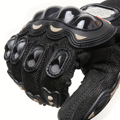 Suitable For Motorcycles, Road Bikes, Off-road Motorcycles, Spring, Summer, Autumn, And Winter Unisex Finger Touch Screen Gloves For Men And Women, Breathable Cycling Gloves, Motorcycle Gloves, Bicycle Gloves. NovaCart
