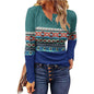 Desert Sunset Cowgirl Knit Top Country in My Heart