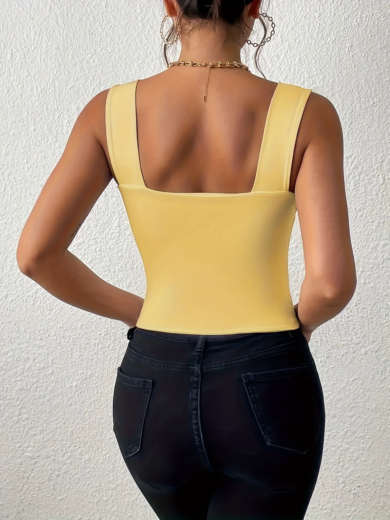 European And American Sexy Chest-Revealing Waist-Cinching Camisole NovaCart