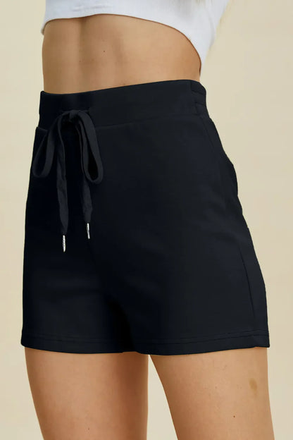 Basic Bae Full Size Air Scuba Drawstring High Waist Shorts New Era Fashion LLc