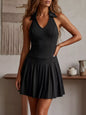 Sleeveless Pleated Active Dress New Era Fashion LLc
