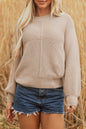 Ribbed Patchwork Textured Knit Puff Sleeve Sweater Shop Style & More | Fresh Looks, Everyday Deals & Free Shipping