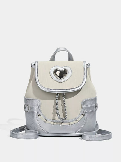 Heart Flap Backpack Bag New Era Fashion LLc