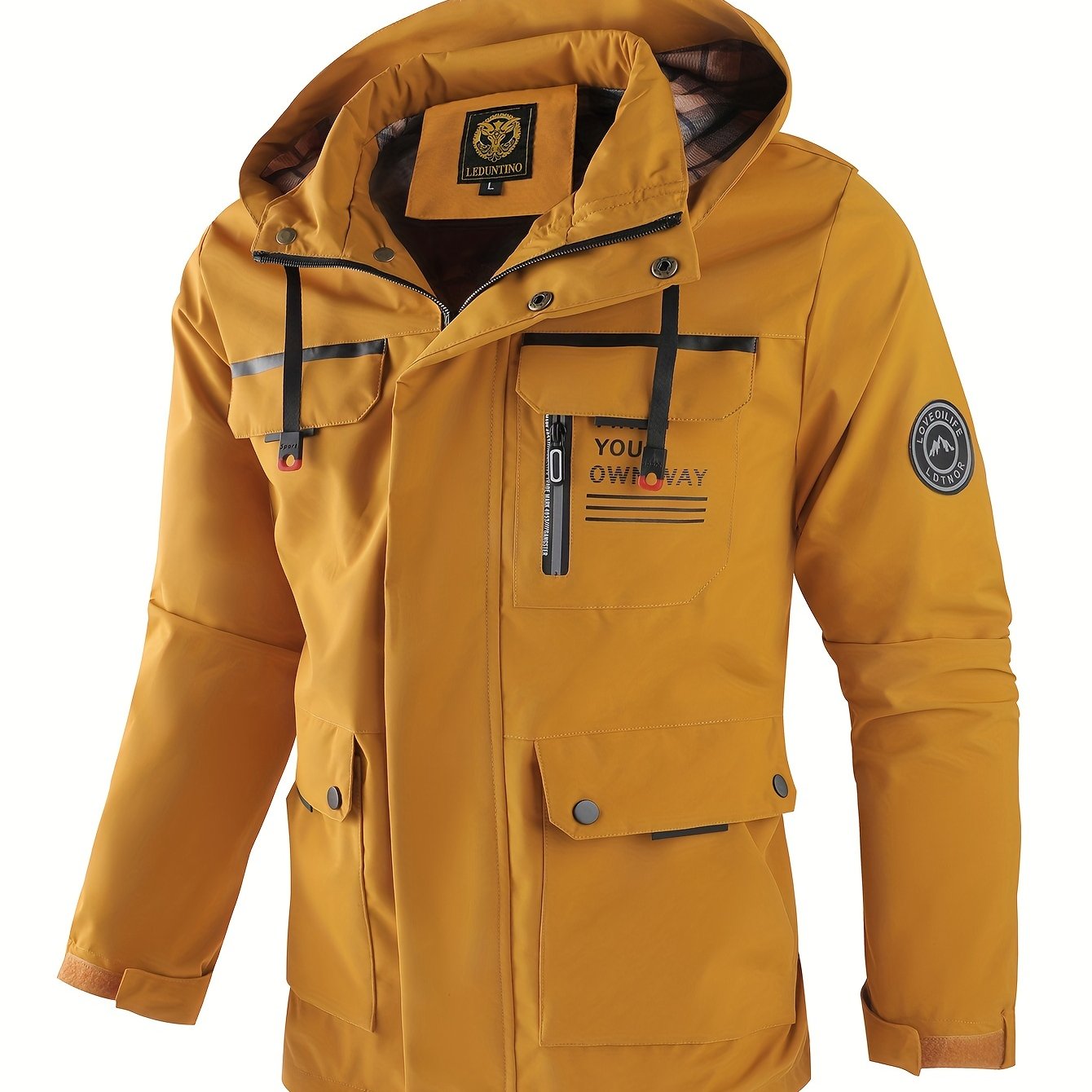 Spring and Summer Men's Fashion Casual Windbreaker Pilot Jacket Outdoor Sports Jacket NovaCart