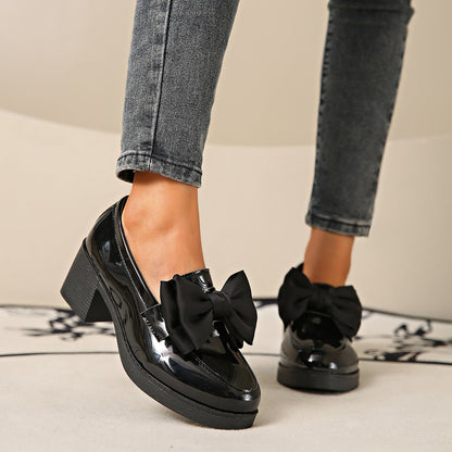 Womens Fashionable Bowtie Plus-Size High-Heel Pumps See size chart under “more details” The Fashion Celestial