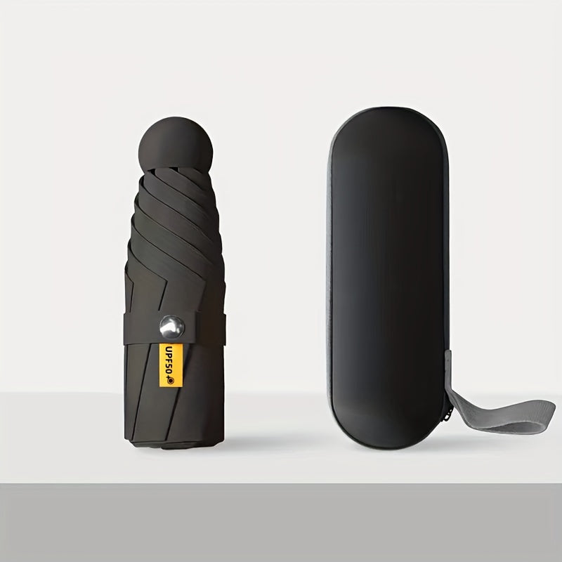 six-rib capsule umbrella, pocket umbrella NovaCart