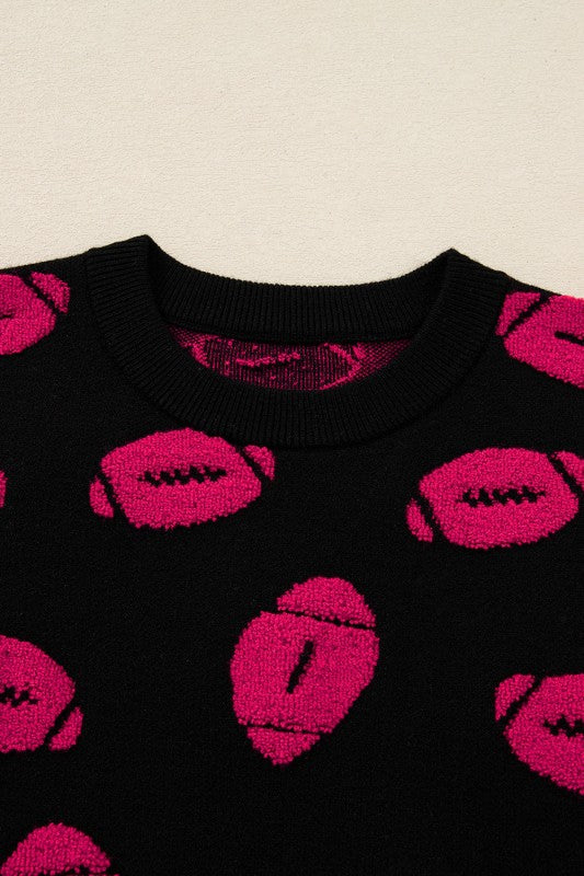 Game Day Football Short Sleeve Sweater Shop Style & More | Fresh Looks, Everyday Deals & Free Shipping
