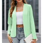 Women’s Plus‑Size Open‑Front Casual Blazer FitiqueFit